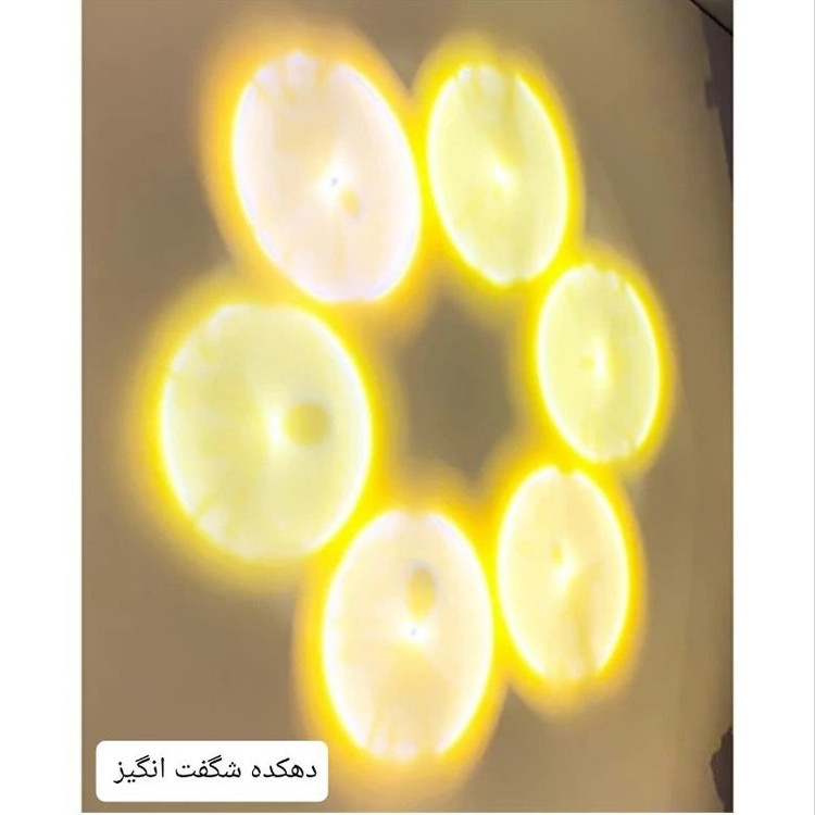 گوی کریستالی (شیشه ای) طرح ماه قطر 6